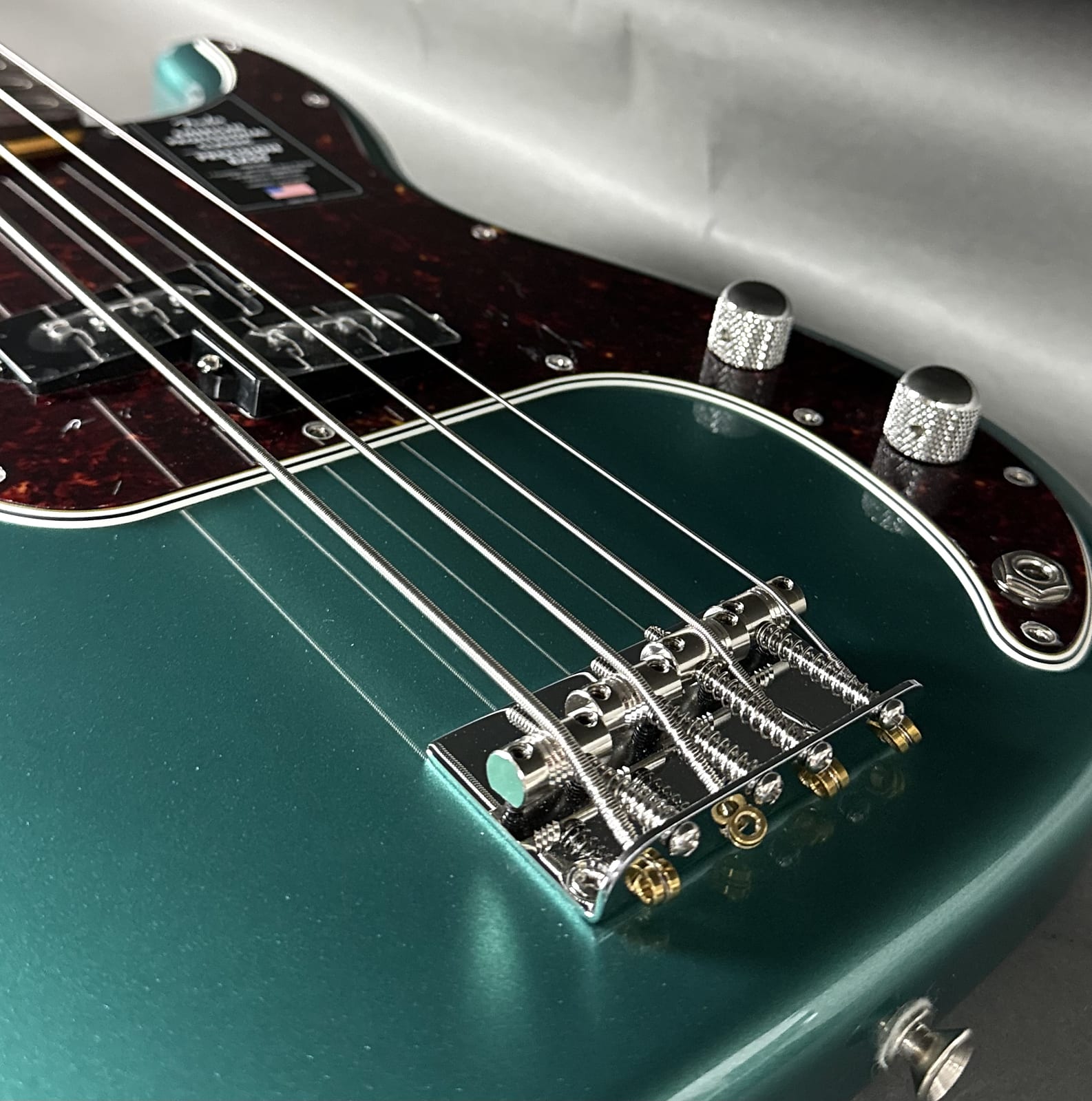 Fender American Professional Classic Precision Bass 2025 - Faded Sherwood Green Metallic