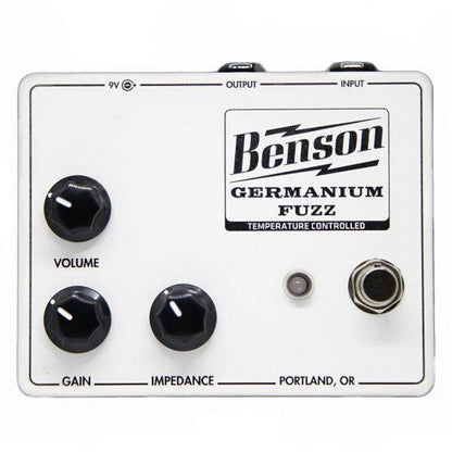 Benson Amps Germanium Fuzz Solar White - New In Box - Authorized Dealer