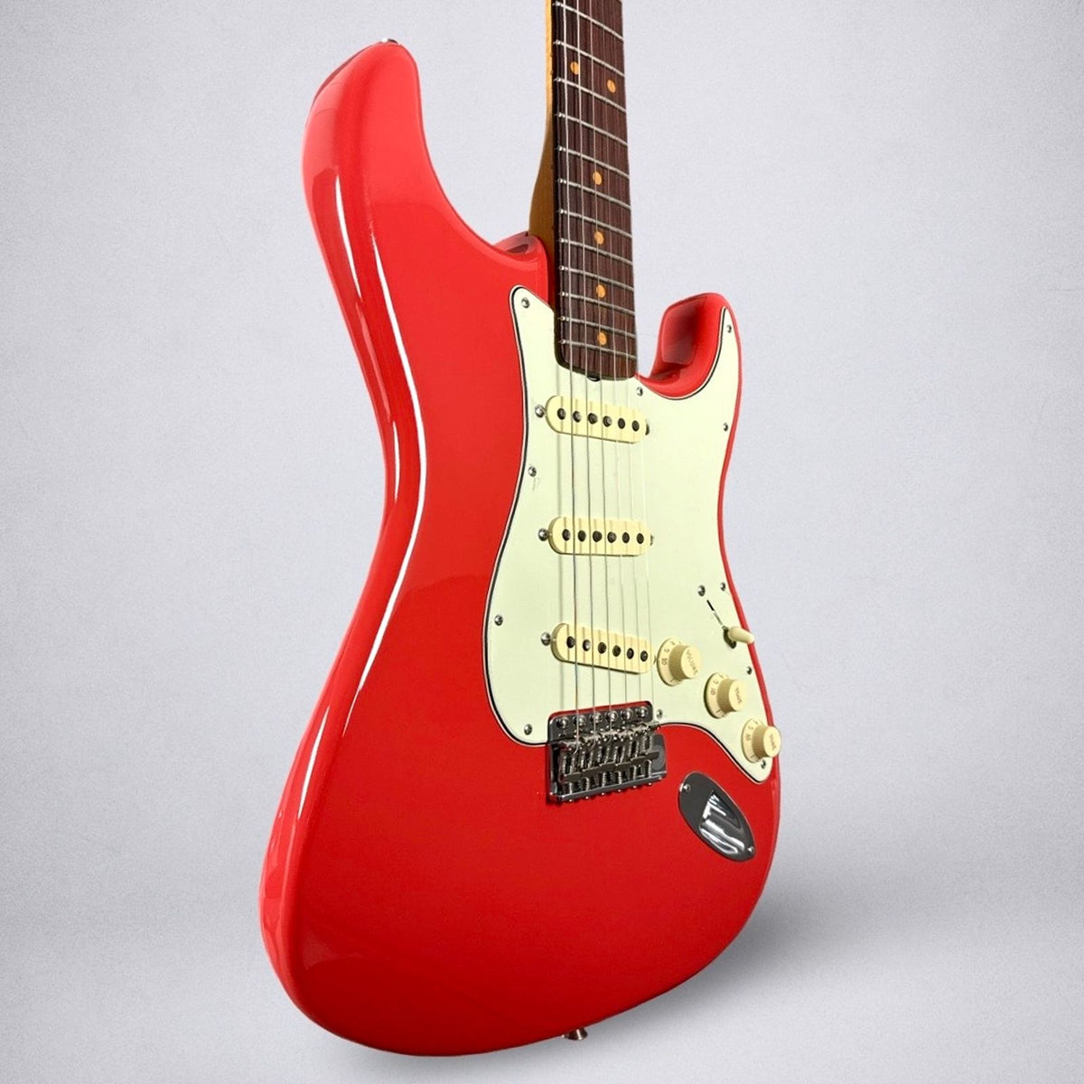 Fender Limited Edition American Vintage II 1961 Stratocaster - Fiesta Red 3A Flame Maple Neck