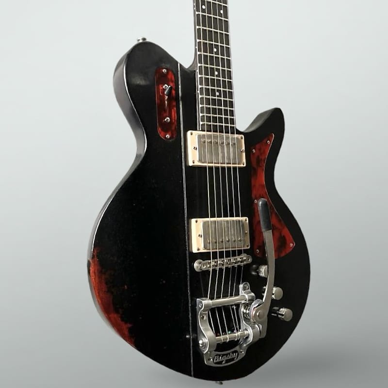 Eastman Juliet/v with Bigsby 2023 - Antique Black #7760