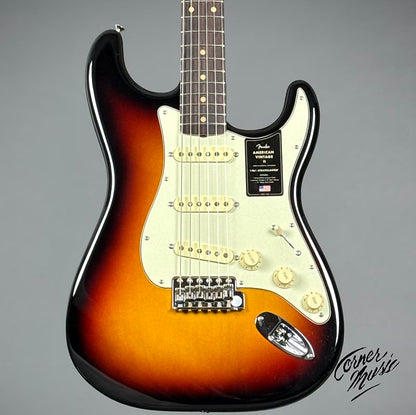 Fender American Vintage II 1961 Stratocaster 2025 - 3-Color Sunburst