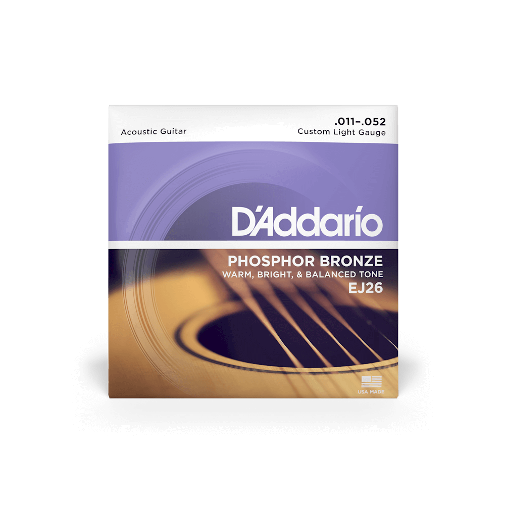 D'Addario Phosphor Bronze Acoustic Guitar Strings