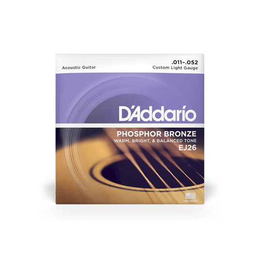 D'Addario Phosphor Bronze Acoustic Guitar Strings