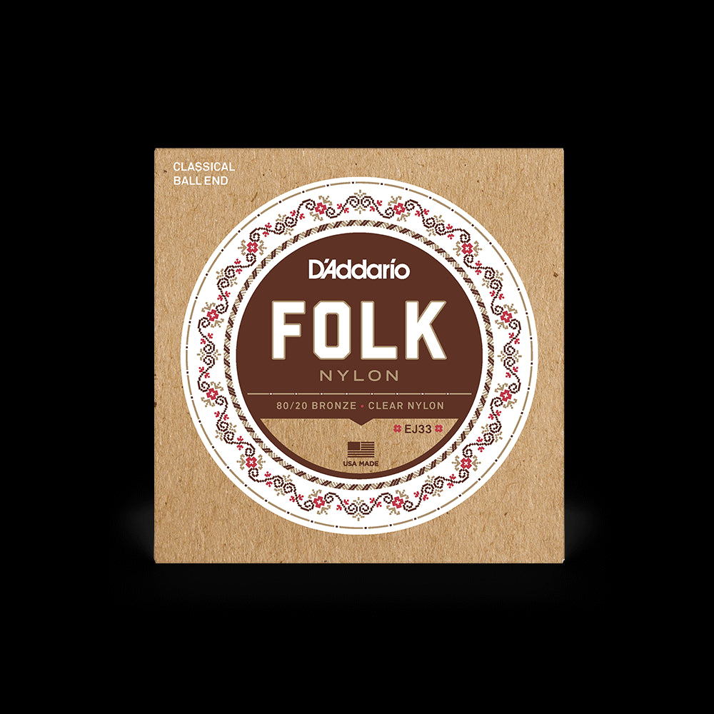 D'Addario EJ33 Ball-End 80/20 Bronze Classical Guitar Strings - Normal Tension