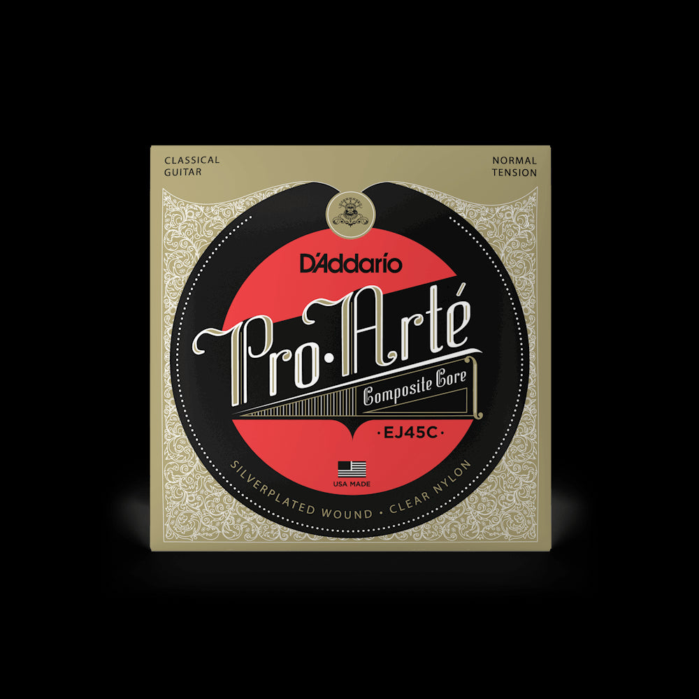 D'Addario EJ45C Pro Arte' Nylon Composite Core Classical Guitar Strings - Normal Tension