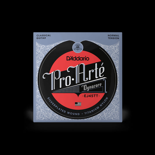 D'Addario EJ45TT Pro Arte' Nylon Dynacore Classical Guitar Strings - Normal Tension