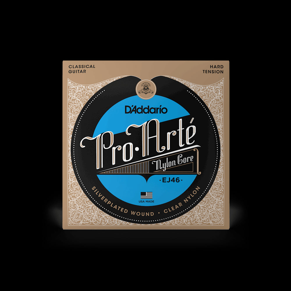 D'Addario EJ46 Pro Arte' Nylon Classical Guitar Strings - Hard Tension