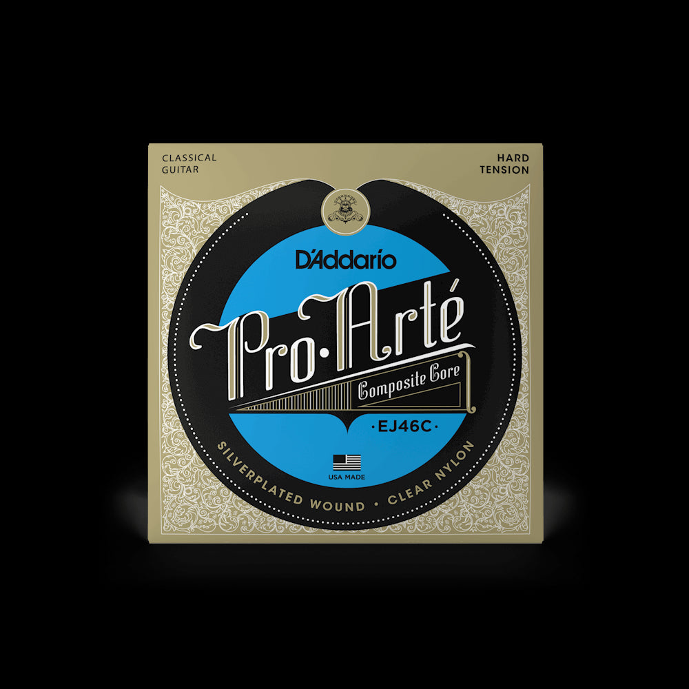 D'Addario EJ46C Pro Arte' Nylon Composite Core Classical Guitar Strings - Hard Tension