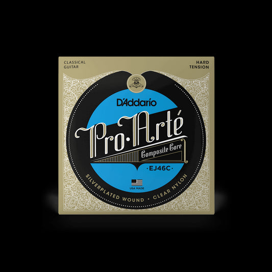 D'Addario EJ46C Pro Arte' Nylon Composite Core Classical Guitar Strings - Hard Tension