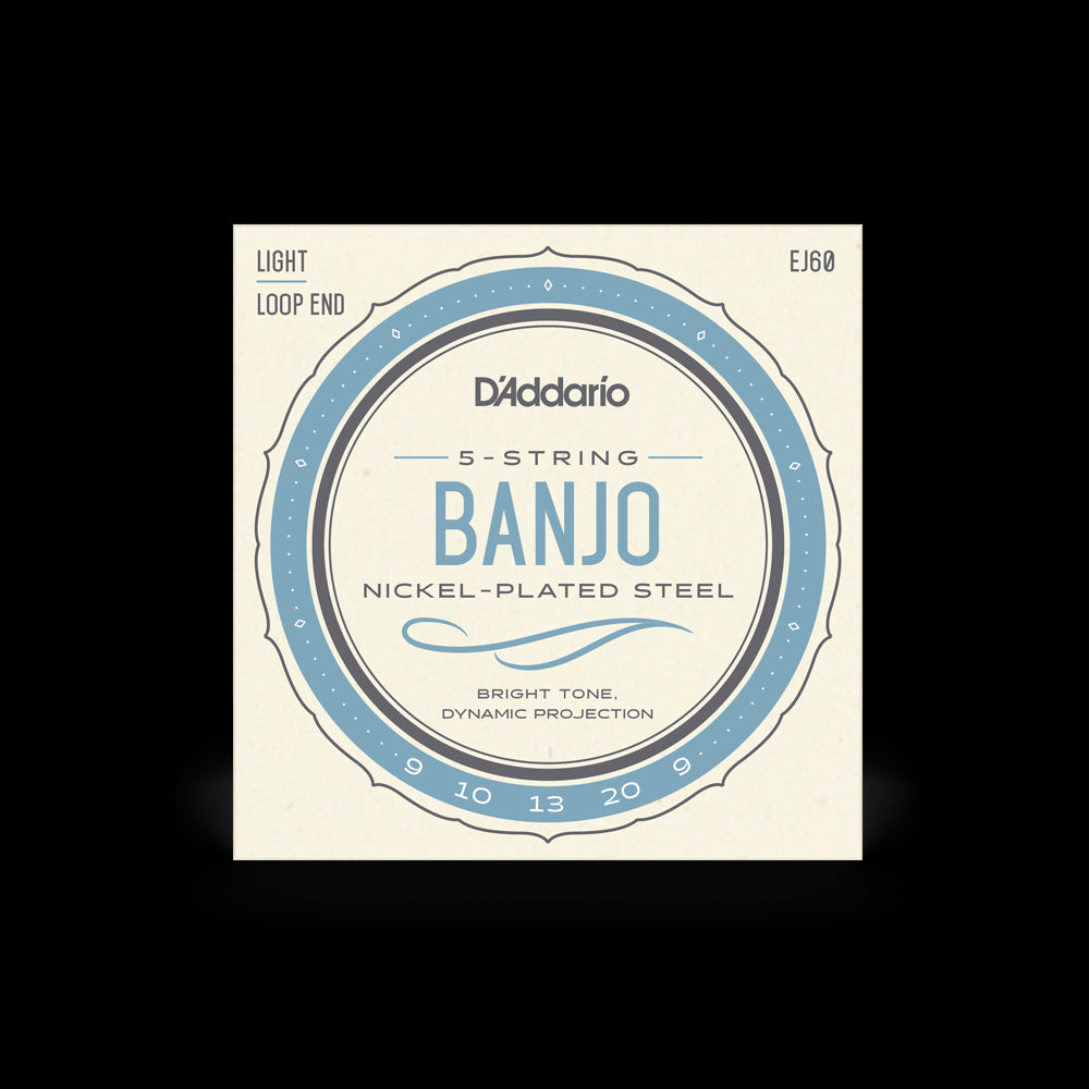D'Addario EJ60 5-String Banjo Strings