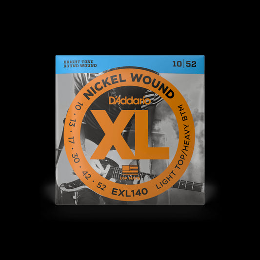 D'Addario EXL140 XL Nickel Wound Electric Guitar Strings - Light Top/Heavy Bottom