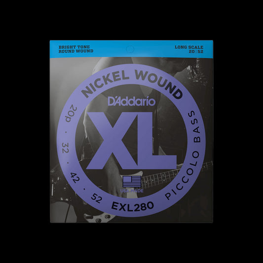 D'Addario EXL230 XL Nickel Wound LS Piccolo Bass Strings