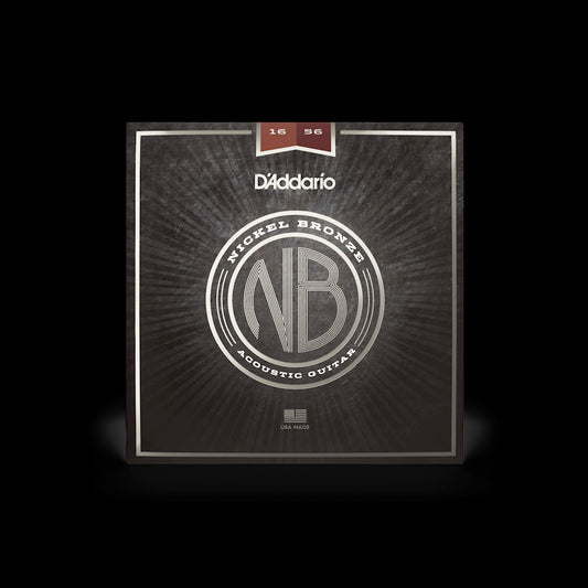 D'Addario NB1656 NB Nickel Bronze Resophonic Acoustic Guitar Strings
