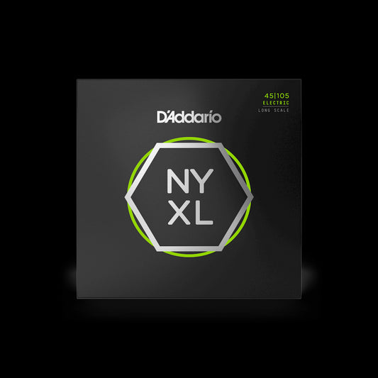 D'Addario NYXL45105 NYXL LS Bass Strings - Light Top/Medium Bottom