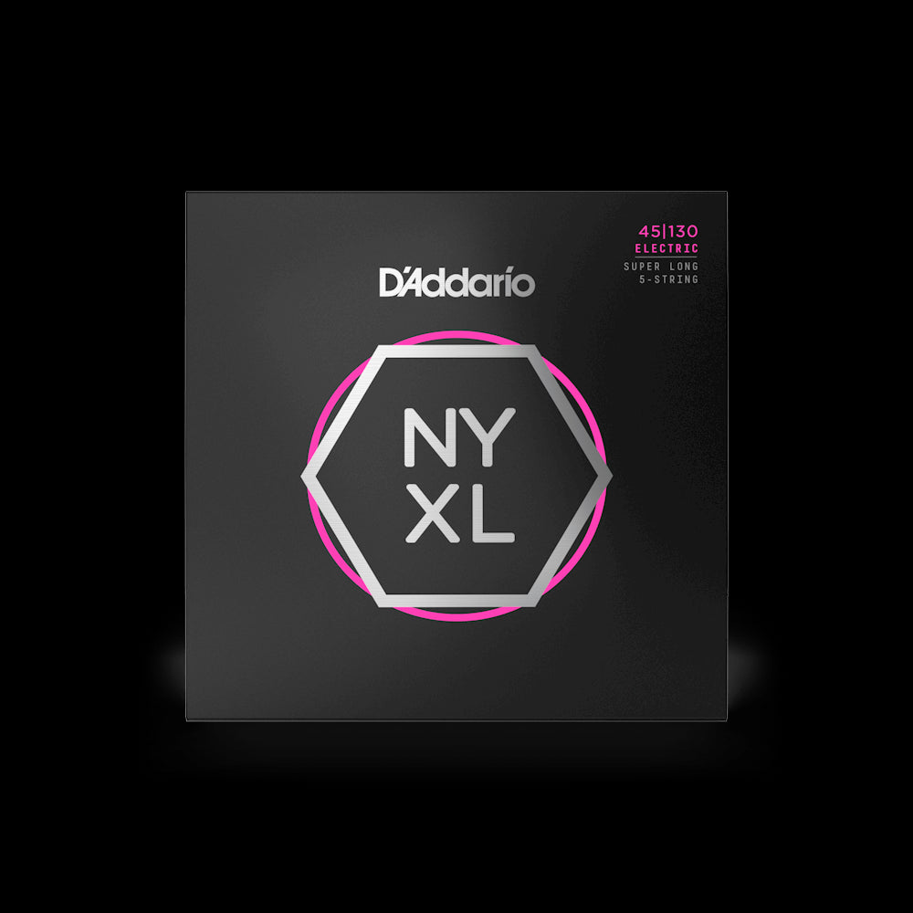 D'Addario NYXL45130SL NYXL SLS 5-String Bass Strings - Light