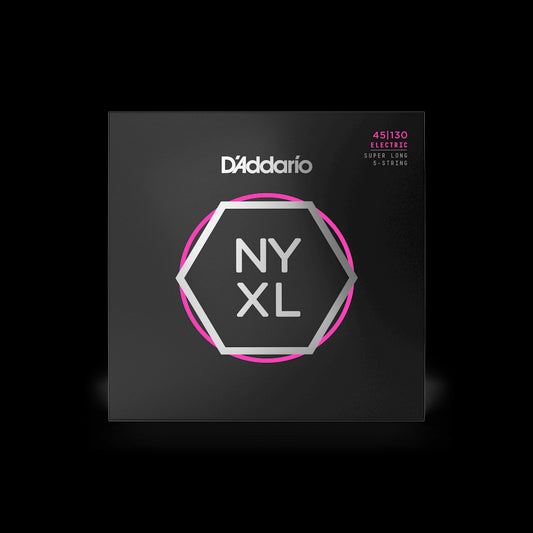 D'Addario NYXL45130SL NYXL SLS 5-String Bass Strings - Light