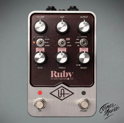 Universal Audio Ruby ‘63 Top Boost Amplifier Pedal