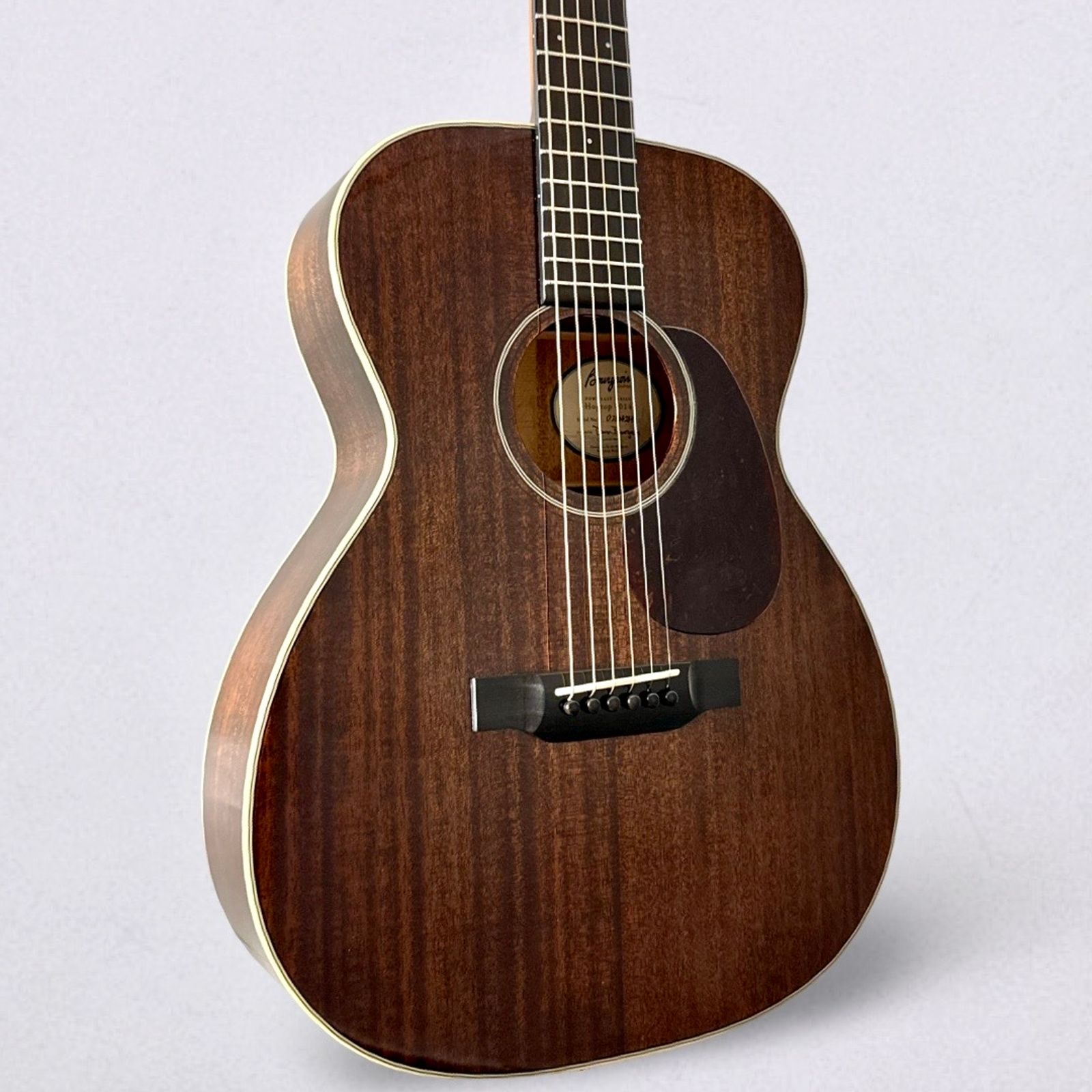 Bourgeois 00-14 Hog Top Downeast Series 2026 - Natural Mahogany