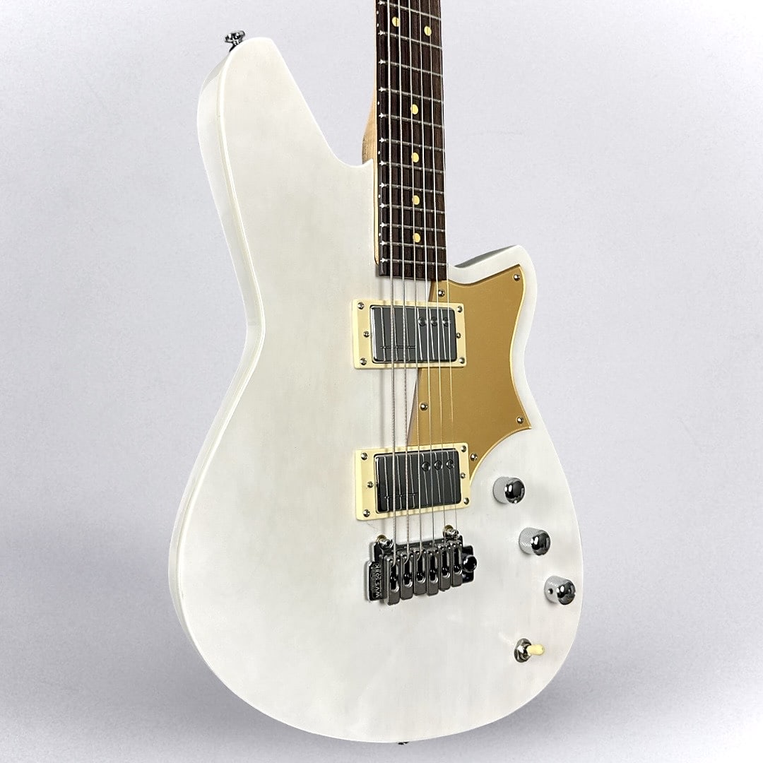 Reverend Descent W Baritone w/ Hardshell Case 2025 - Transparent White