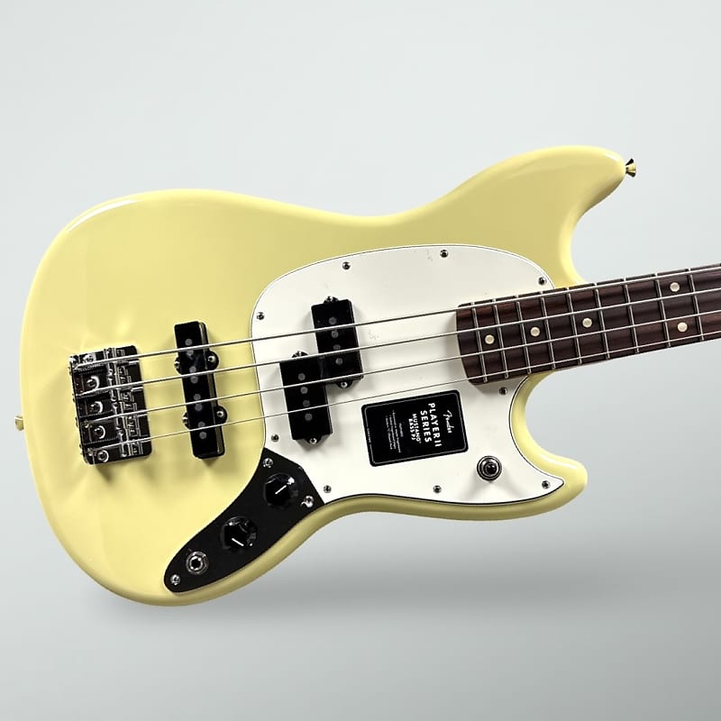Fender Player II Mustang PJ Bass 2025 - Hialeah Yellow