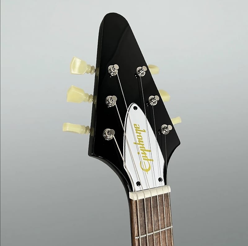 Epiphone Jimi Hendrix "Love Drops" Flying V 2024 - Ebony