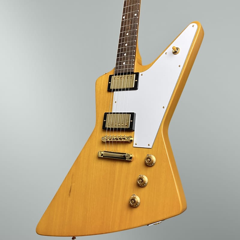 Epiphone 1958 Korina Explorer 2023 - Aged Natural