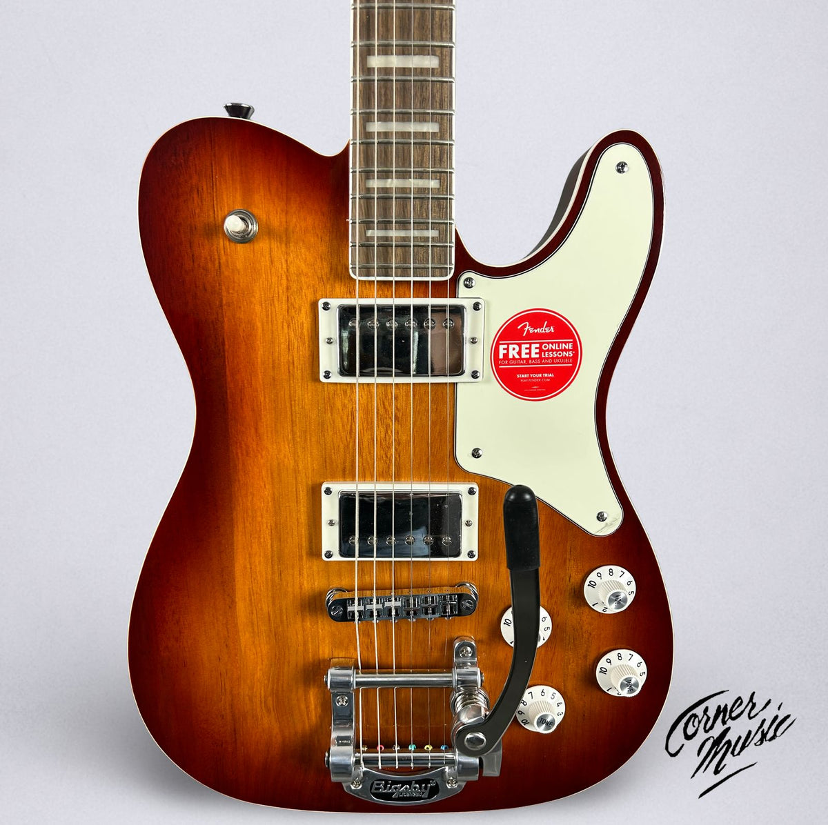 Squier Paranormal Troublemaker Telecaster Deluxr 2026 - Honey Sunburst