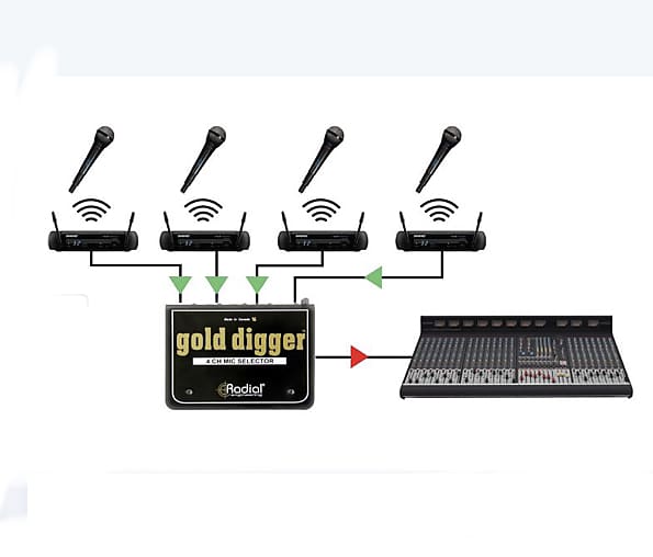 Radial MS4 Gold Digger