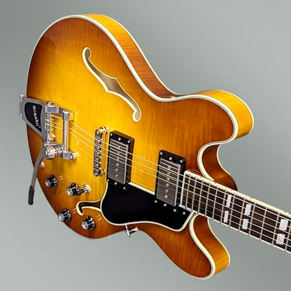 Eastman T486B Semi-Hollow w/ Bigsby 2022  Goldburst #2964