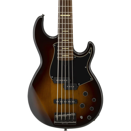 Yamaha BB735ADCS — 5-String Electric Bass Guitar w/ Bag - Dark Coffee Sunburst
