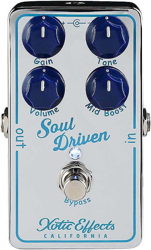 Xotic Soul Driven Overdrive Pedal