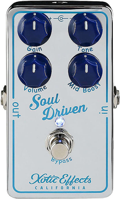 Xotic Soul Driven Overdrive Pedal