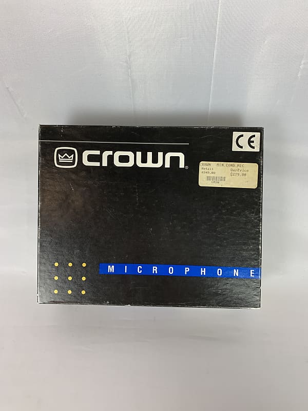 Crown CM-30W Hanging Condenser Microphone - White