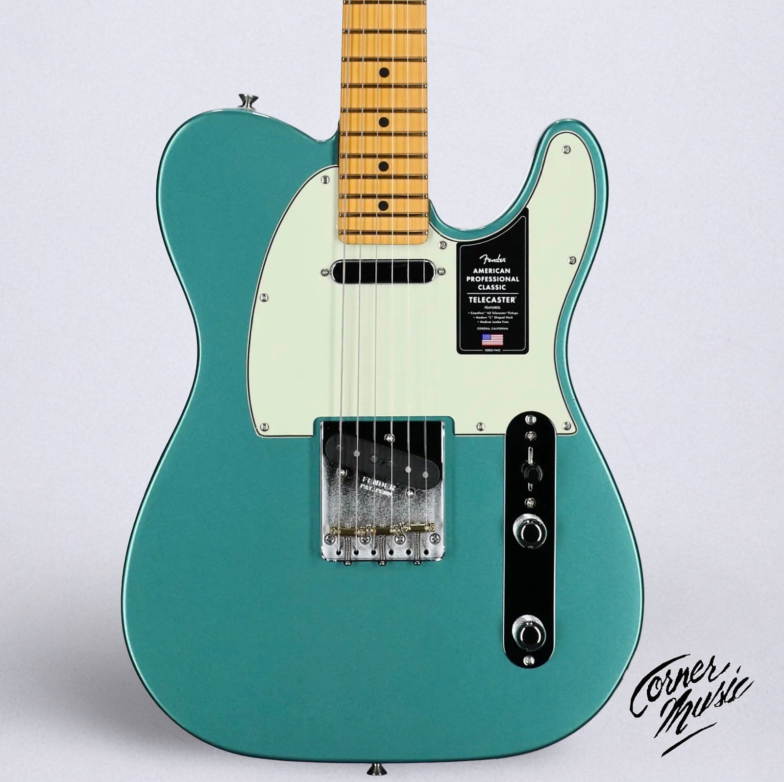 Fender American Professional Classic Telecaster 2025 - Faded Sherwood Green Metallic