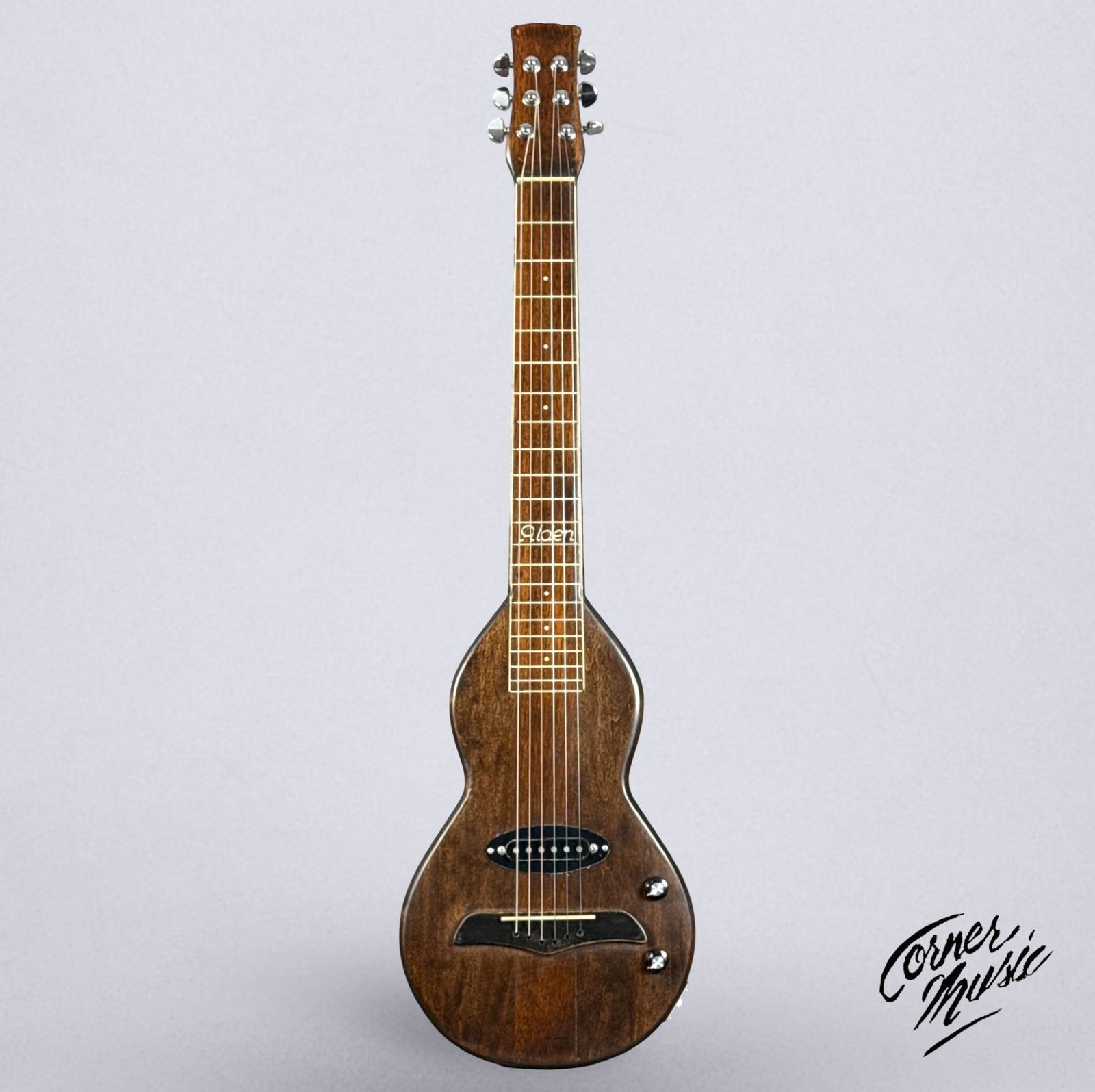 Alden Originals Traditional Lap Steel 2026 - Natural Dark Stain