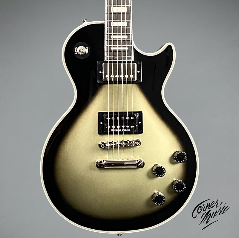 Epiphone Adam Jones Les Paul Custom Art Collection: Korin Faught’s “Sensation” 2023 - Antique Silverburst