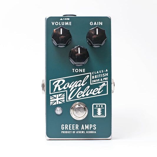 Greer Amps Royal Velvet Class-A British Drive