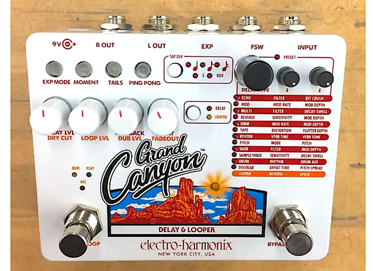 Electro-Harmonix Grand Canyon Delay and Looper