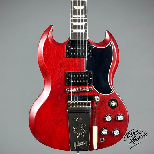 Gibson SG Standard ‘61 Faded Maestro Vibrola 2025 - Vintage Cherry