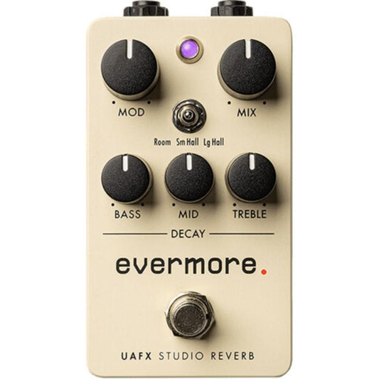 Universal Audio Evermore Studio Reverb Guitar Pedal