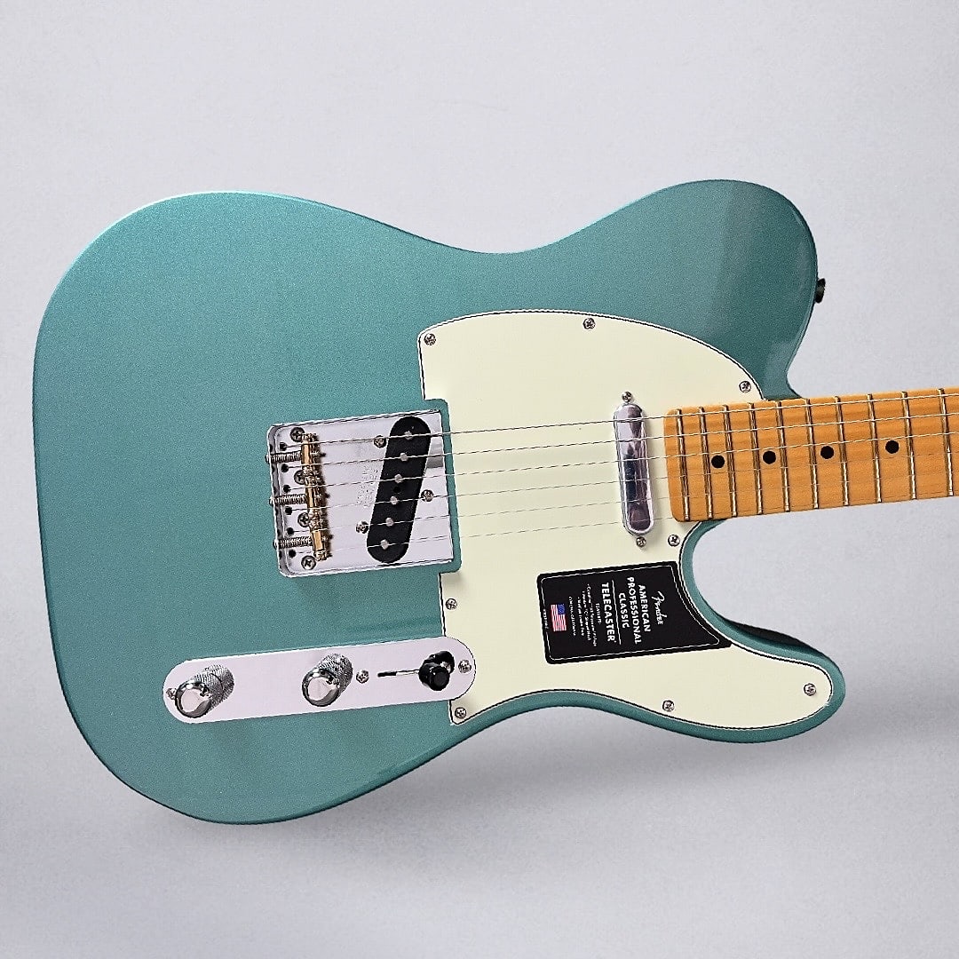 Fender American Professional Classic Telecaster 2025 - Faded Sherwood Green Metallic