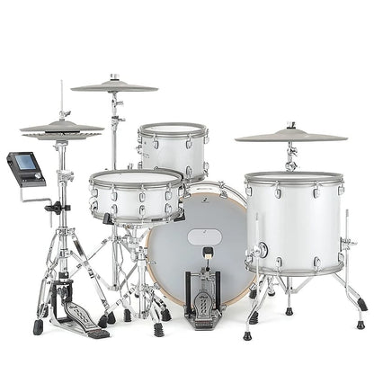 EFNOTE 7 Electronic Drum Kit w/ Full-Size Shells  White Sparkle