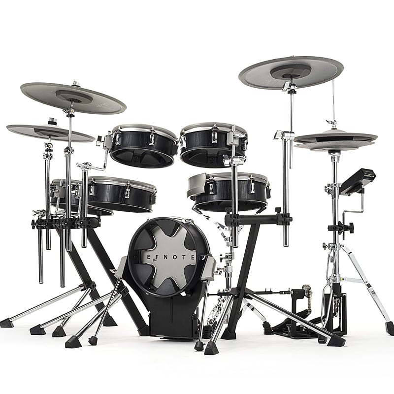 EFNOTE 3X Electronic Drum Kit 2022 Matte Black