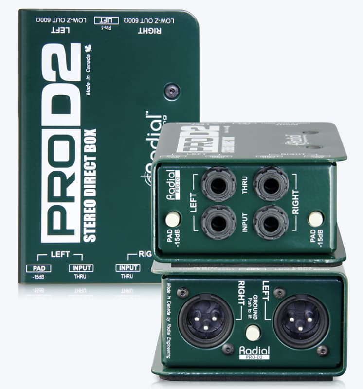 Radial ProD2 Stereo Direct Box