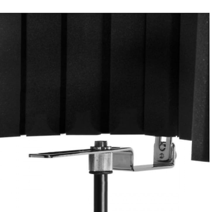 On-Stage ASMS4730 Isolation Shield - Black/Chrome