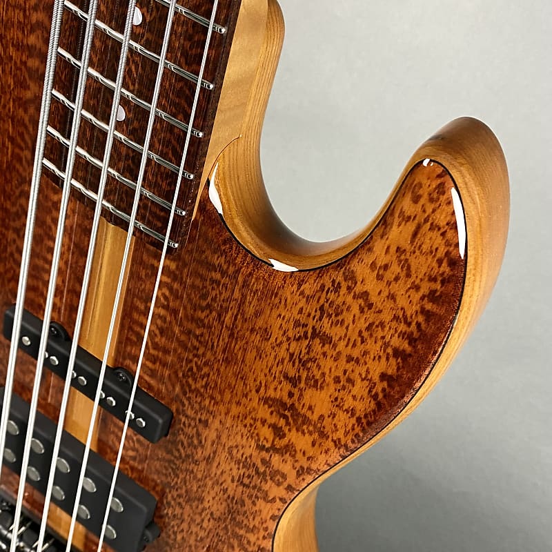 Sadowsky MasterBuilt Limited Edition 21-Fret 5-String MM Bass 2022 #11/40 Natural Transparent High Polish