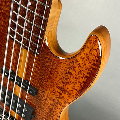 Sadowsky MasterBuilt Limited Edition 21-Fret 5-String MM Bass 2022 #11/40 Natural Transparent High Polish