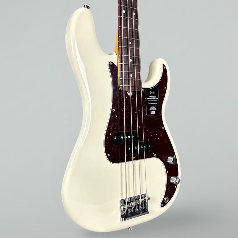 Fender American Professional II Precision Bass 2024 - Olympic White