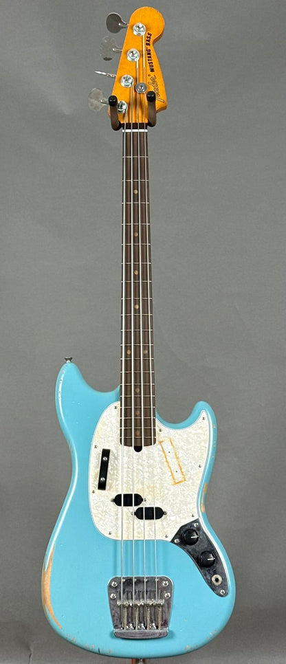 Fender JMJ Road Worn Mustang Bass 2025 - Daphne Blue