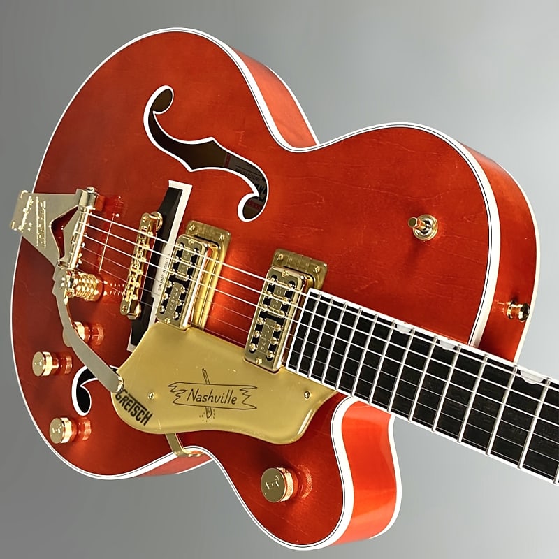 Gretsch G6120TG Players Edition Nashville 2022 Orange Stain